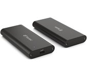 Fantec NVMe31 Caja externa para unidad de estado sólido (SSD) Negro M.2