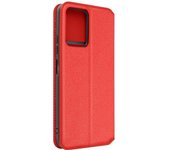 Funda para Redmi Note 12 Pro / 12 Pro Plus Solapa Tarjetero Soporte Vídeo Rojo