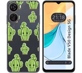 Funda Silicona Zte Blade V50 Design 5G Cactus