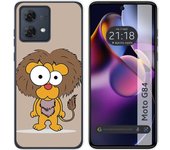 Funda Silicona Motorola Moto G84 5G Leon