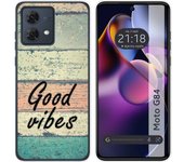 Funda Silicona Motorola Moto G84 5G Madera 01