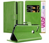 Funda Libro para Google Pixel en VERDE HIERBA - Cubierta Proteccion con Cierre Magnetico, Tarjetero y Funcion de Suporte - Etui Case Cover Carcasa