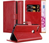 Funda Libro para Google Pixel en ROJO BURDEOS - Cubierta Proteccion con Cierre Magnetico, Tarjetero y Funcion de Suporte - Etui Case Cover Carcasa