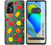 Funda Silicona Zte Blade A72s Frutas 01
