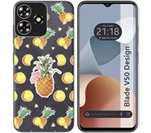 Funda Transparente Zte Blade V50 Design 4G Piña