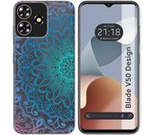 Funda Transparente Zte Blade V50 Design 4G Mandala