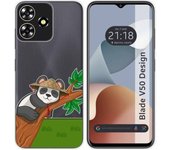 Funda Transparente Zte Blade V50 Design 4G Panda