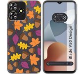 Funda Transparente Zte Blade V50 Design 4G Otoño