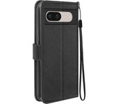 Funda con cierre para Pixel 8a con muñequera Solapa multifunción Negro