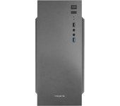 2ALUX Caja PC USB 3.0 Acero Ultraligero ATX Semitorre Negro