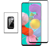 Película de Camara trasera + Vidrículas templadas 5D Cubierta completa para Xiaomi Redmi 10 Prime