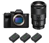 Alpha 7R V + FE 90mm f/2.8 Macro G OSS + 3 NP-FZ100 + PDF MCZ DIRECT '20 TÉCNICAS PARA MEJORAR SUS F