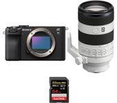A7C II Negro + FE 70-200mm f/4 Macro G OSS II + 1 SanDisk 64GB Extreme PRO UHS-II SDXC 300 MB/s + PD