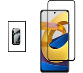 Película de Camara trasera + Vidrio templado 5D Cubierta completa para Xiaomi Redmi Note 11S 5G - Tr
