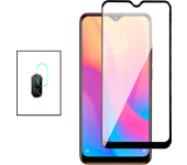 Película de Camara trasera + Vidrio templado 5D Cubierta completa para Xiaomi Redmi Note 7