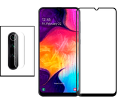 Película de Camara trasera + Vidrio templado 5D Cubierta completa para Xiaomi Redmi Note 8 2021