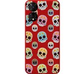 Funda Silicona Roja TCL 50 5G Catrina