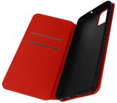 Funda con tarjetero y soporte para vídeo -Samsung Galaxy A51 rojo