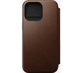 Nomad Modern Leather Folio funda para teléfono móvil 17 cm (6.7 pulgadas pulgadas) Marrón