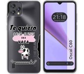 Funda Silicona Transparente Blackview Oscal C60 Vaca