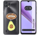 Funda Silicona Transparente Blackview Oscal C60 Vegan Life
