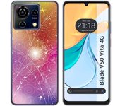 Funda Silicona Zte Blade V50 Vita 4G Abstracto