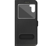 Funda Samsung Galaxy A34 5G con Solapa Doble Ventana Soporte Vídeo Negro