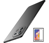 Kit de vidrio templado de la cubierta completa 5D + cubierta Slimshield