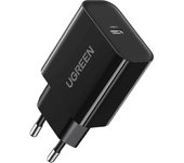 Ugreen 10191 cargador de dispositivo móvil Universal Negro Corriente alterna Carga rápida Interior