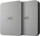 LaCie Mobile Drive (2022) disco duro externo 2 TB Plata