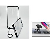 Kit de soporte magnético de automóvil + cubierta de parachoques desnudo