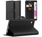 Funda Libro para Sony Xperia L1 en NEGRO FANTASMA - Cubierta Proteccion con Cierre Magnetico, Tarjetero y Funcion de Suporte - Etui Case Cover Carcasa