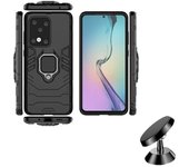 Kit de soporte magnético de automóvil + 3x1 Cubierta de defensor militar