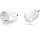 Pack 2 Enchufes Inteligentes Wifi - Control A Través De: Voz - Compatible Con Ios Y Android -