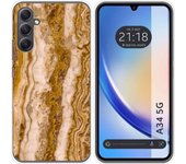 Funda Silicona Samsung Galaxy A34 5G Mármol 10