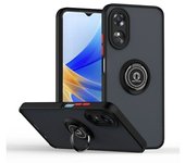 Funda Borde Negro y Anillo Oppo A78 5G