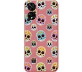 Funda Silicona Líquida Rosa TCL 505 Catrina