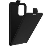 Funda Xiaomi Redmi 10 Cierre Vertical Tarjetero Efecto Piel Caballo Negro