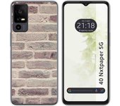 Funda Silicona TCL 40 NXTPAPER 5G Ladrillo 01