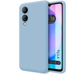 Funda Silicona Líquida Vivo Y17s Azul