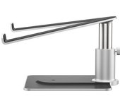 Twelve south Soporte escritorio HiRise Pro para MacBook con Carcasa Integrada Plateado