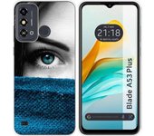 Funda Silicona ZTE Blade A53 Plus Ojo