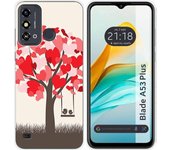 Funda Silicona ZTE Blade A53 Plus Pajaritos