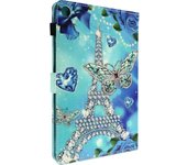 Funda para Lenovo Tab M10 Gen 3, Tarjetero con Solapa Magnética, Torre Eiffel