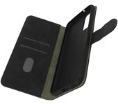Funda ZTE Axon 20 Tacto Suave Tarjetero Soporte Vídeo Cierre Magnético Negro
