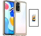 Kit de protección de airbag aluminarm + película de vidrio templado 5D Cubierta completa para Xiaomi