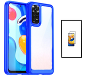 Kit de protección de airbag aluminarm + película de vidrio templado 5D Cubierta completa para Xiaomi