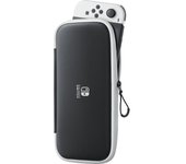 Nintendo 10008001 funda para consola portátil Folio Poliéster Negro, Blanco