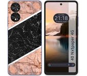 Funda Silicona TCL 40 NXTPAPER Mármol 07