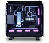 TR-01X Caja de PC USB 3.1 Vidrio Templado Torre Micro ATX Negro